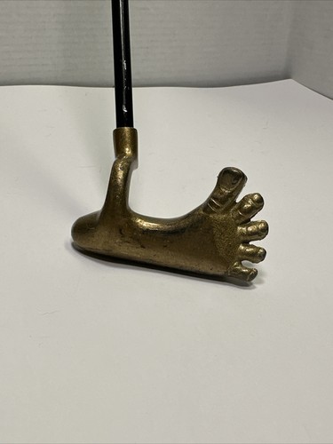Vntg Golfsmith Brass Foot Putter 36
