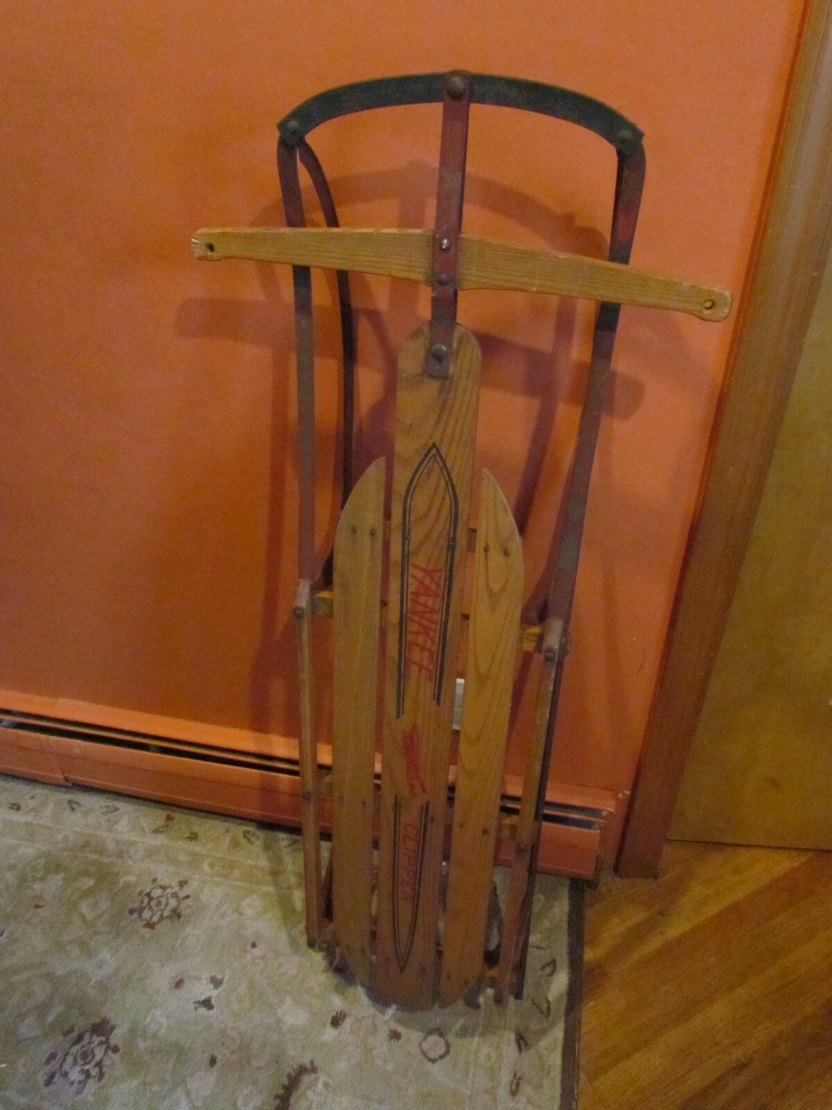 Vintage Yankee Clipper Flexible Flyer Model 13-L Wooden Sled Vintage Yankee Clipper Flexible Flyer Model 13-L Wooden Sled