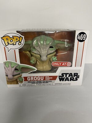 Funko Pop! #469 Grogu with Chowder Squid - Target Exclusive - Star Wars