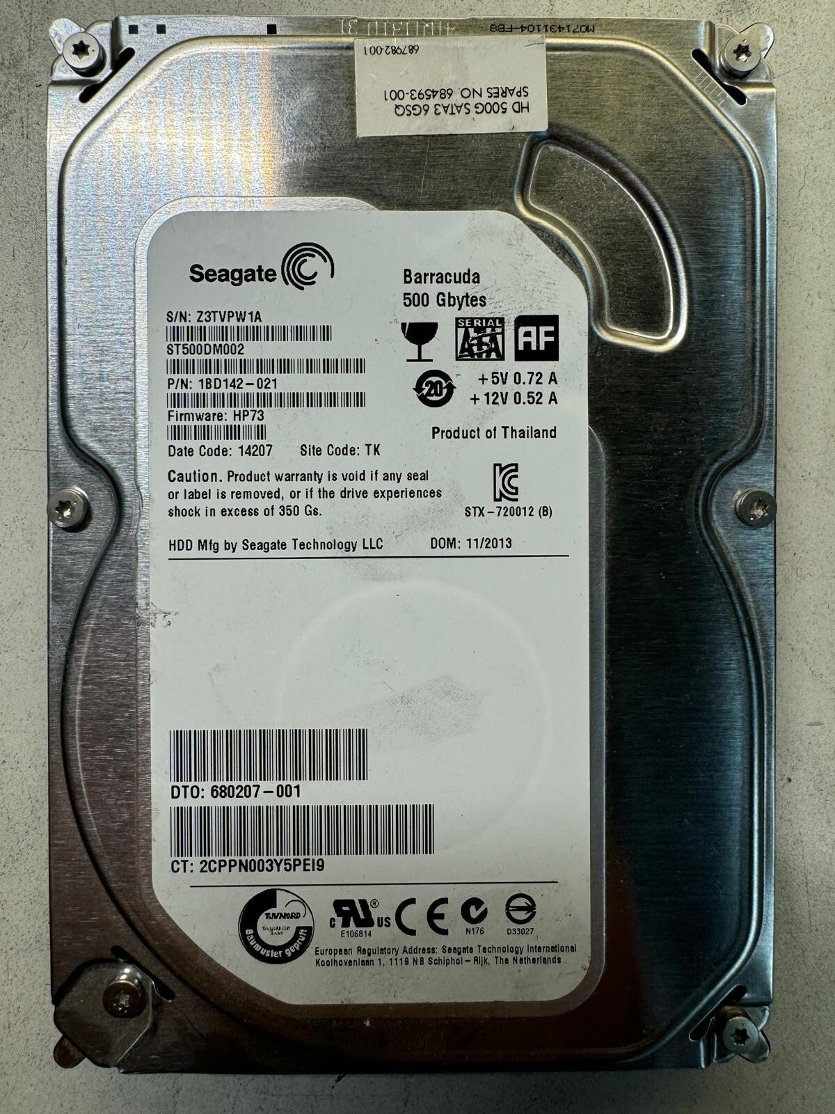SEAGATE HDD 500GB 12個セット Amazon.co.jp: Seagate 3.5インチ内蔵HDD 500GB SATA 6Gb/s