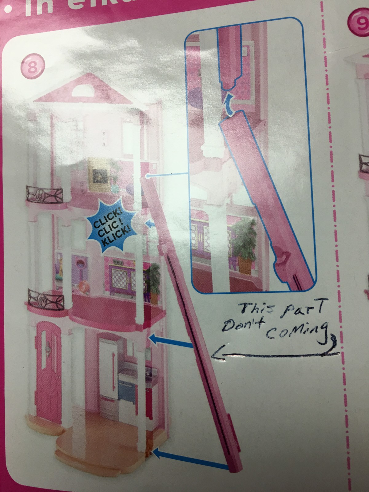 Barbie Dreamhouse Day & Night 3-Storeyhouse Toy With Accessories  Multicolor