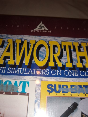 SEAWORTHY PT Boat & PT SU BATTLE SIMULATORS PC CD-ROM