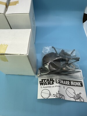 SKU 69718 Mailway Kenner B Omarr Monk Open Box Sealed Figure And Manual 1997