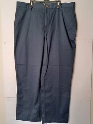 Amazon Essentials Men Classic Fit Flat Front Chino Pant, Blue 38x28