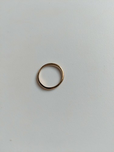 Vintage 10k Yellow Gold Baby Ring Size 1