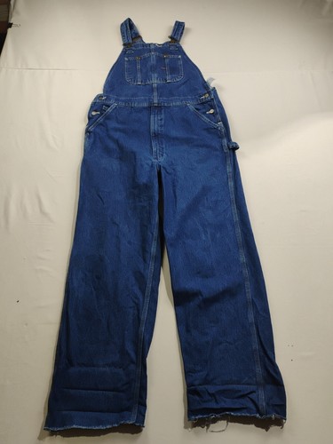 Carhartt R07-DST デニムオーバーオール 30 x 28 Washed Denim Bib Overall/Unlined | Carhartt Reworked
