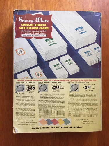 1949 Sears Spring Summer Catalog