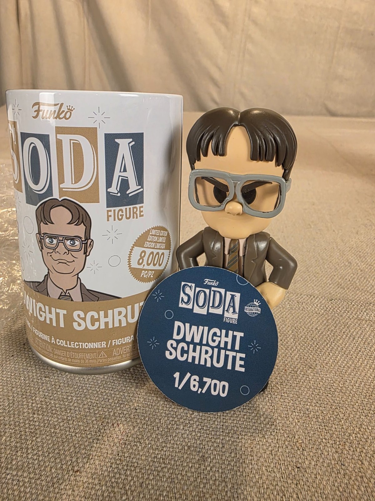 Funko SODA Dwight Schrute Vinyl Figure Limited Edition 8000 The Office