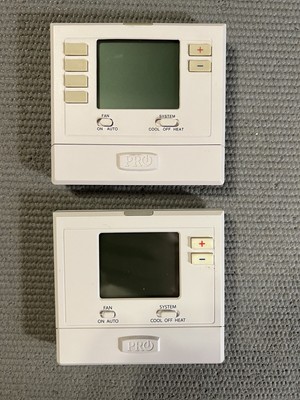 Pair of 2 Pro1 IAQ T701 Digital Non-Programmable Thermostats