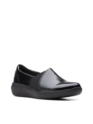 

Женские черные слипоны Kayleigh на танкетке CLARKS, черные, 1 дюйм, 8,5 м, Черный, 26163392