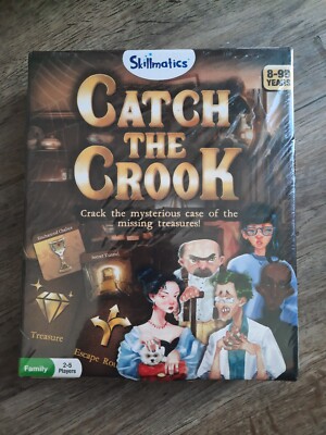 Skillmatics Board Game - Catch The Crook. New Sealed 