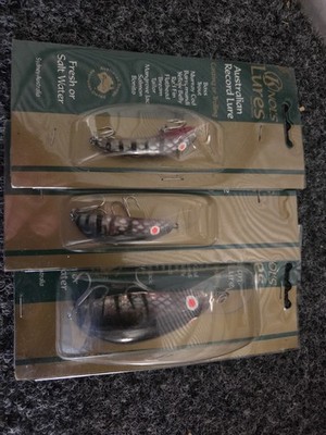 Knols NATIVE Lures Murray COD YELLOWBELLY REDFIN X3 75mm 50mm Minnow In Pack