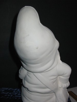 Garden Gnome Shelf Sitter Sitting Ceramic Bisque U-Paint Ready to Paint Alberta