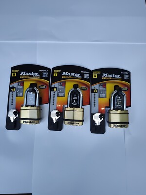 Master's Steel Keyed Padlock