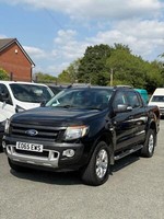 2015 65 FORD RANGER PICK UP D/CAB 3.2 WILDTRACK 4WD AUTO BLACK ONLY 45K MILES