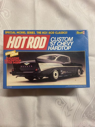 '57 Chevy Hardtop 1:24 スケール Revell、未開封品 Revell Monogram '57 Chevy Hardtop 1:24 Model Kit #85-2225