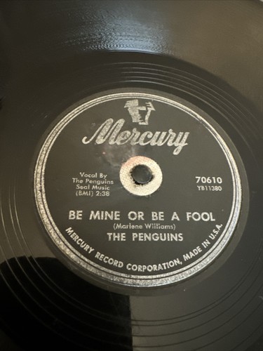 ジャマイカ78RPM/SP Penguins Dont Do It / Be Mine Or Be A Fool R2131 MERCURY /00500 The Penguins – Don't Do It / Be Mine Or Be A Fool – Vinyl