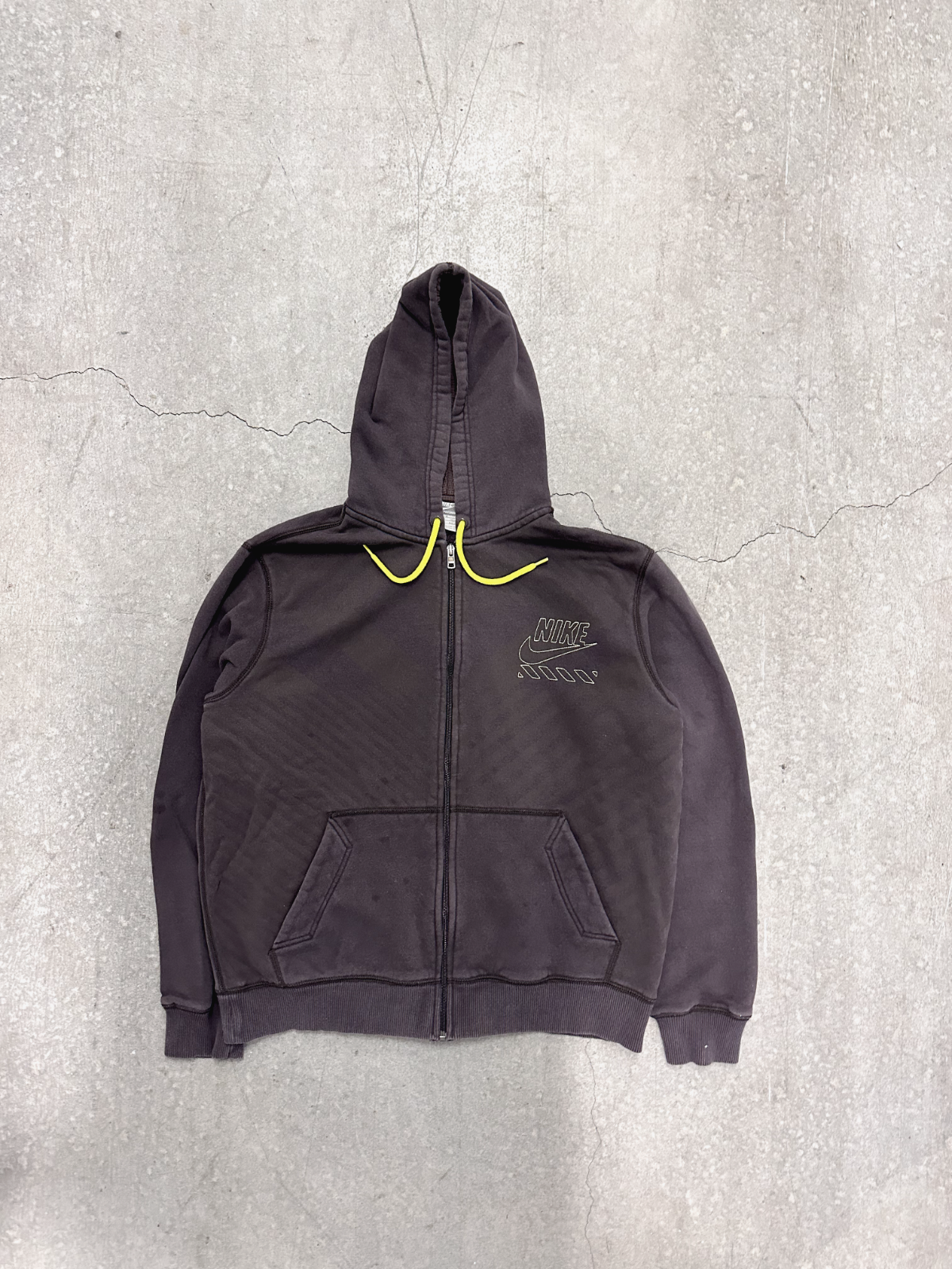 Nike ジップパーカー double zip hoodie ネイビー y2k Y2K Nike Zip Up Hoodie – Vindee Vintage