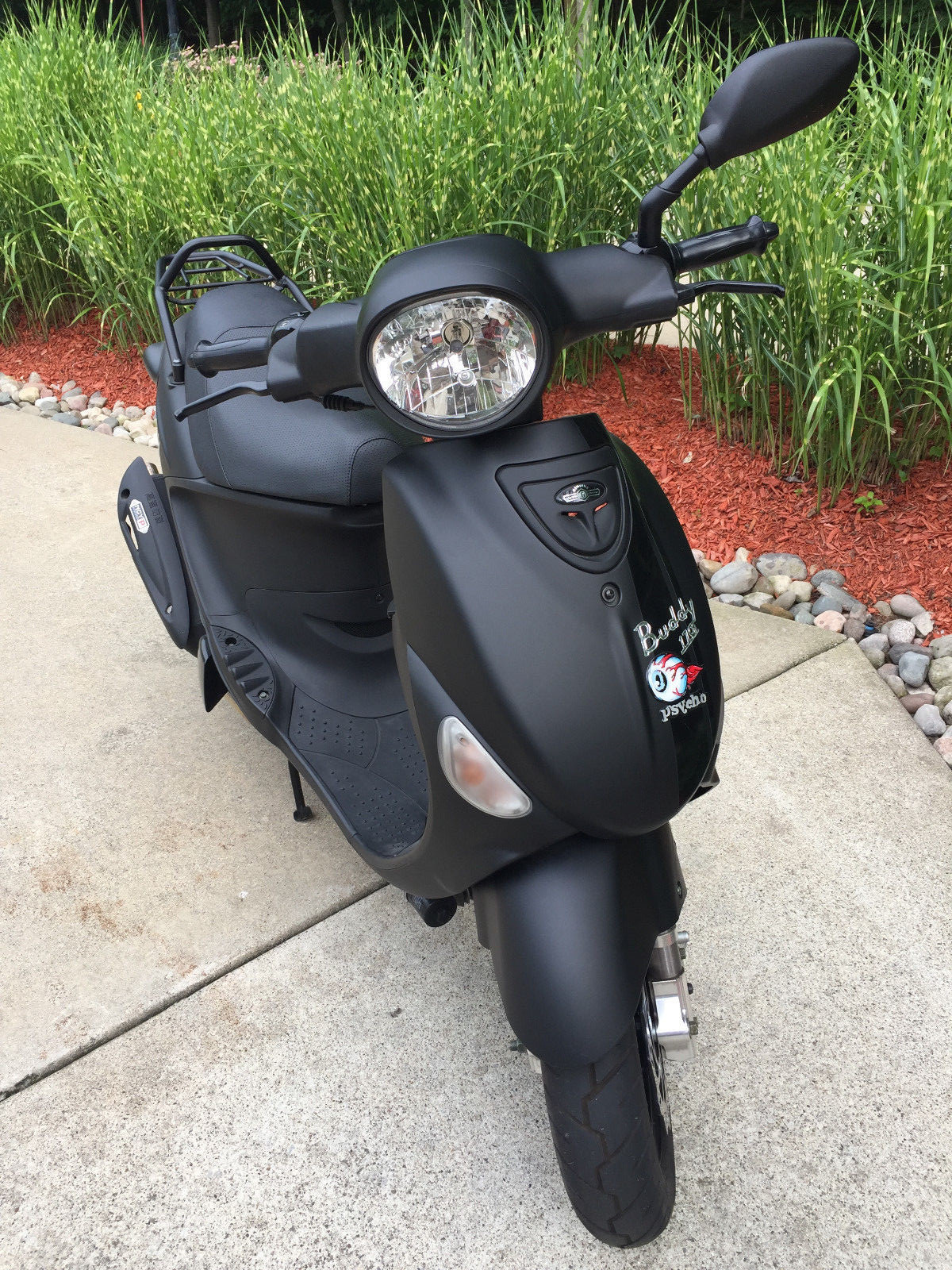 2012 Genuine Scooters Buddy 170I Psycho, Prototype 1 of 1 Produced