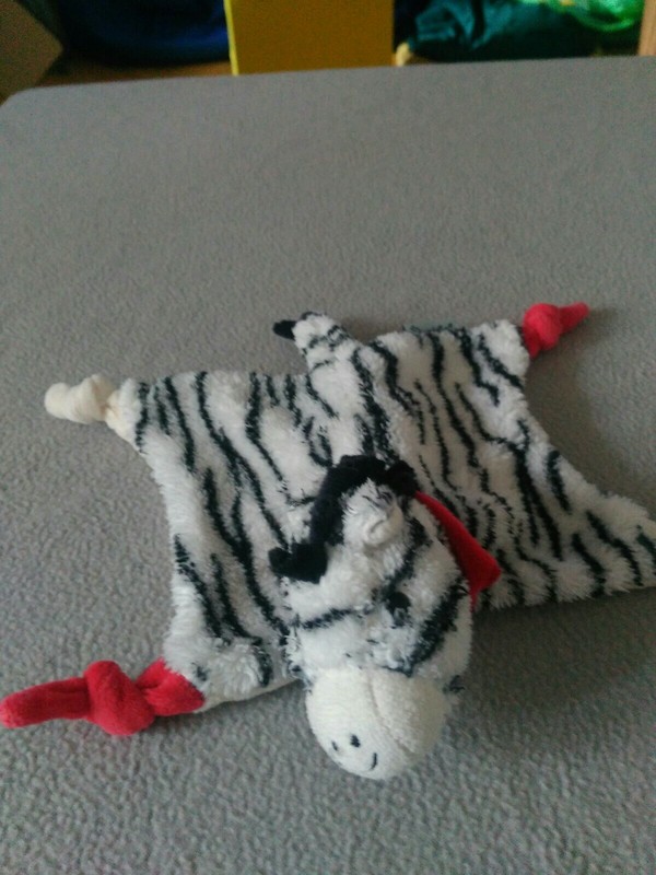 Sterntaler Zebra Zimba Schmusetuch Kuscheltuch Knotentuch 