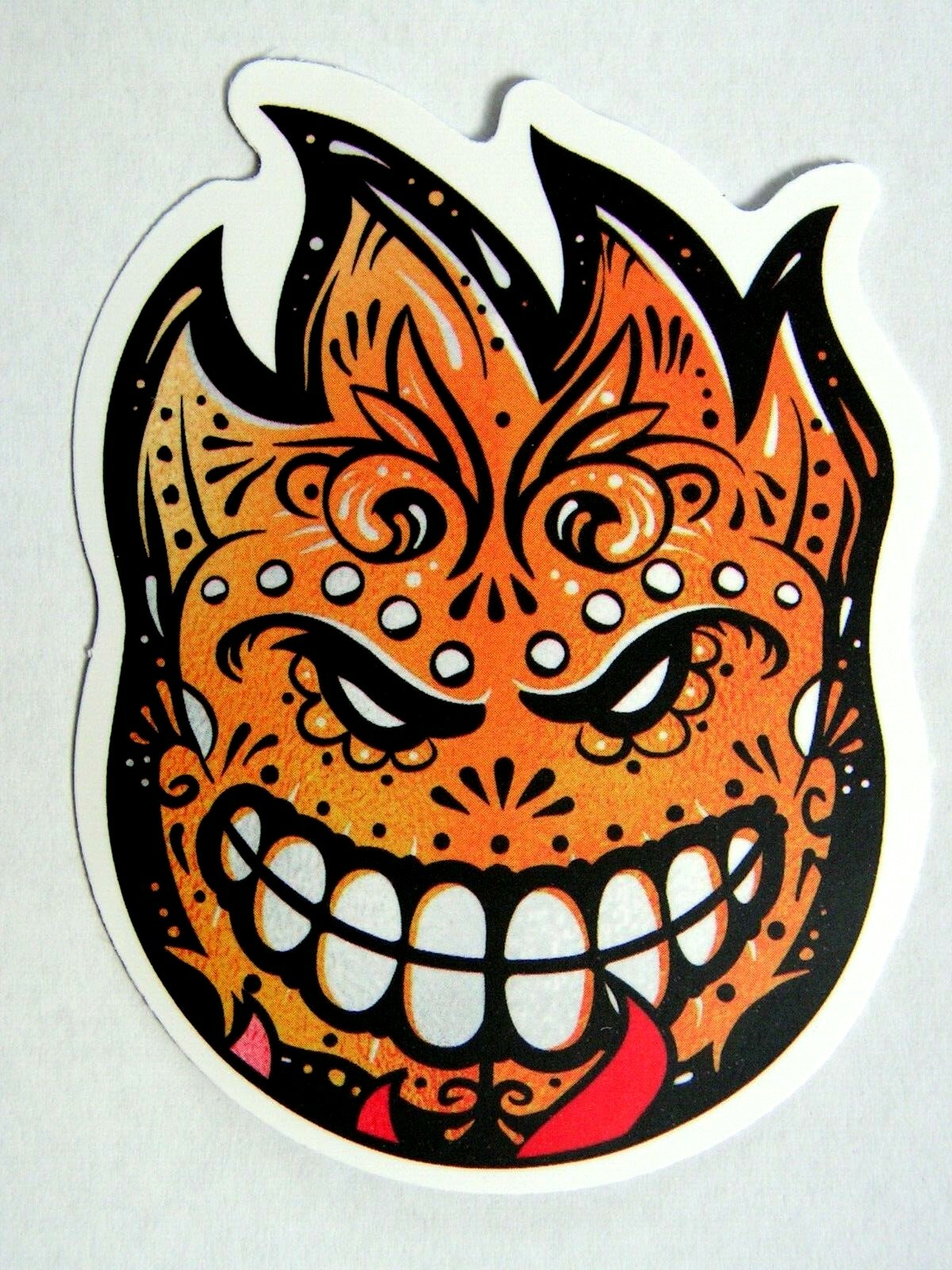 Spitfire Style Skate Sticker ~NEW Skateboard Wheels Logo Decal~ READ THE AD!