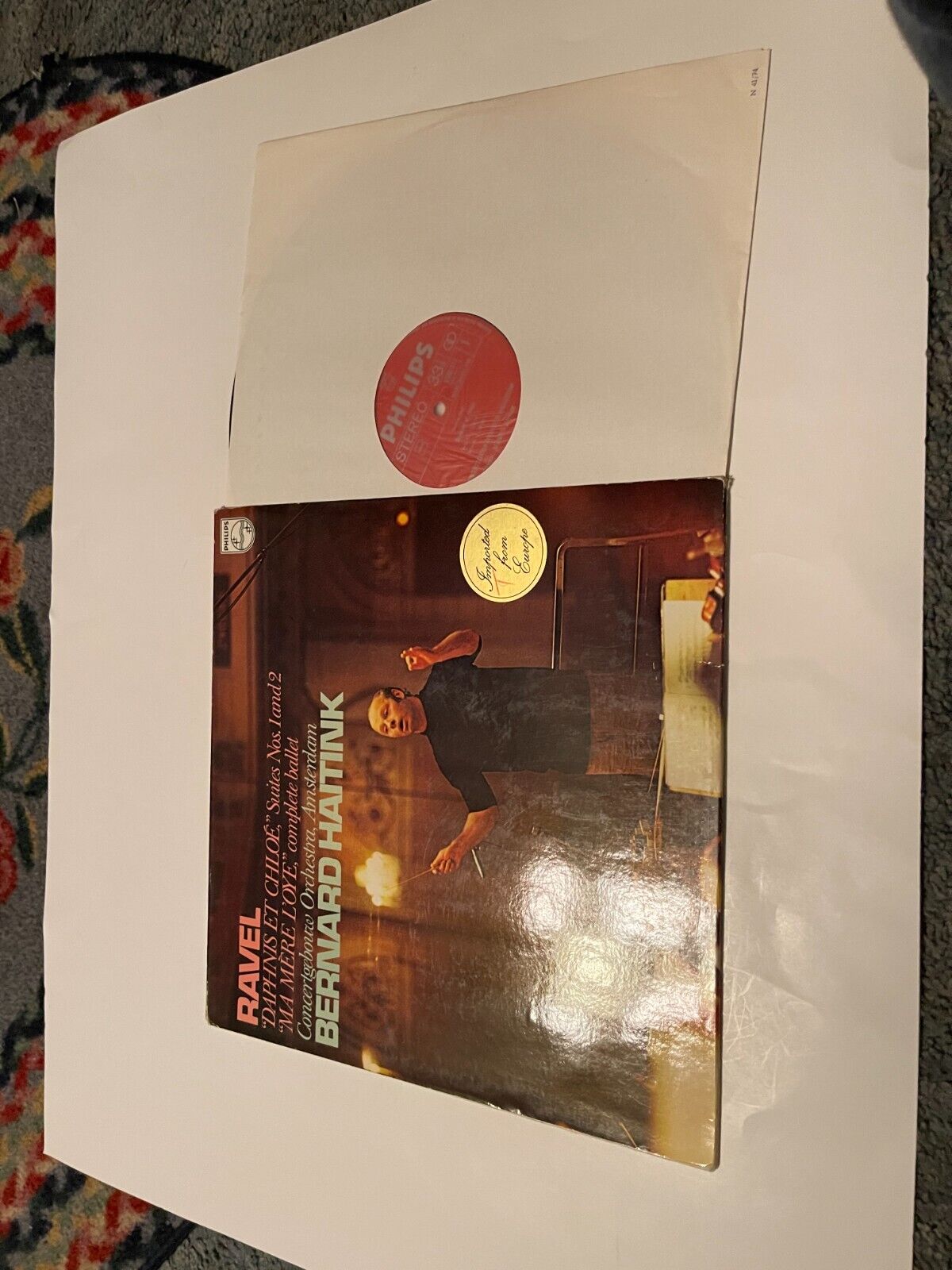 BERNARD HAITINK LP CONCERTGEBOUW ORCHESTERA AMSTERDAM, RAVEL BERNARD HAITINK LP CONCERTGEBOUW ORCHESTERA AMSTERDAM, RAVEL