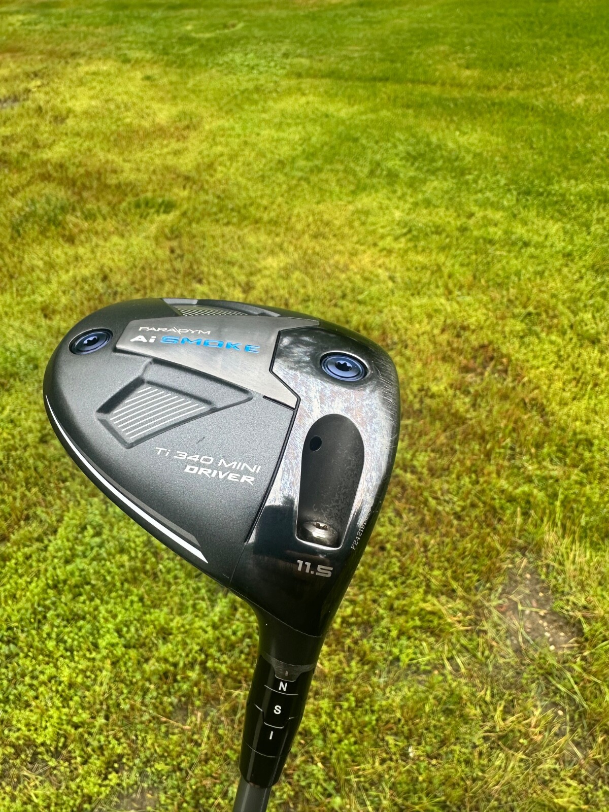 Ai SMOKE Ti 340 11.5 VENTUS VELOCORE有 Callaway Paradym Ai Smoke Ti 340 Mini Driver 2024 - Carl's