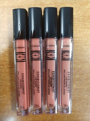 4 or 5 Pack: COVERGIRL Exhibitionist Lip Gloss *CHOOSE SHADE/QTY*