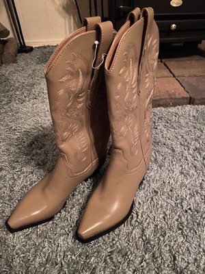 Jeffrey Campbell Cowboy Boots Sz 7 New
