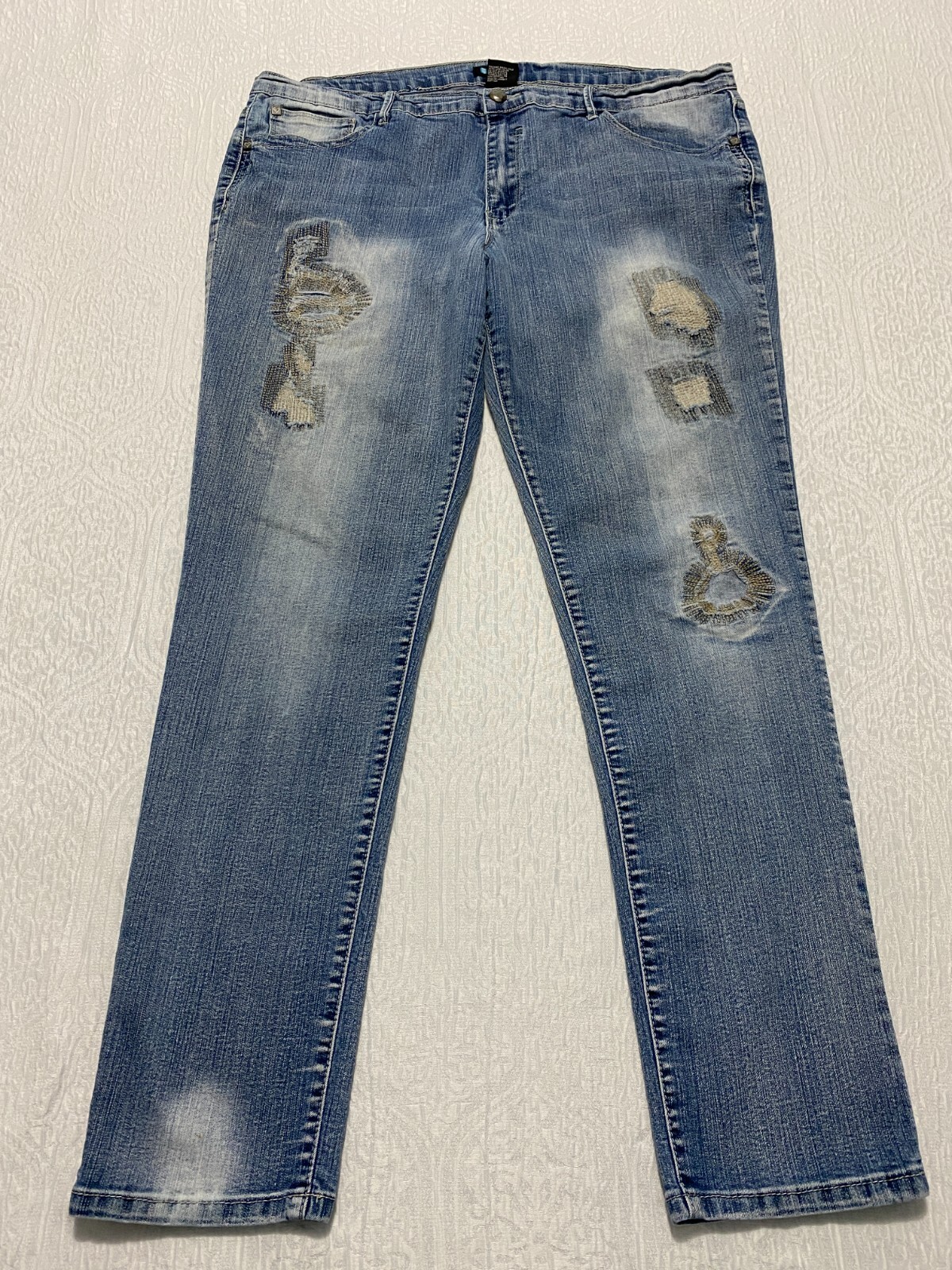 パンツ theredthread S cutting denim 1 S blue theredthread S cutting denim 1 blue