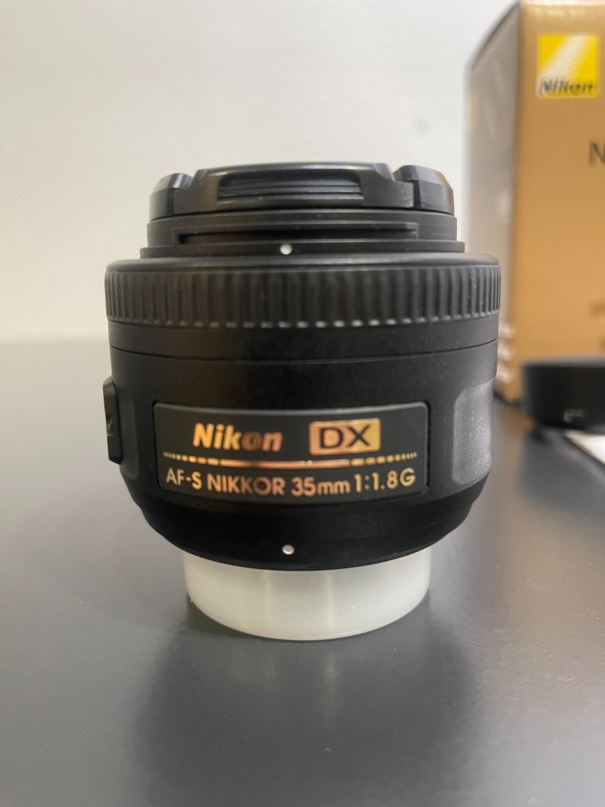 中古美品 Nikon DX AF-ＳNIKKOR 35mm f/1.8Ｇ Nikon AF-S DX Nikkor 35mm F 1.8 G Lens Kit With Filters Hood