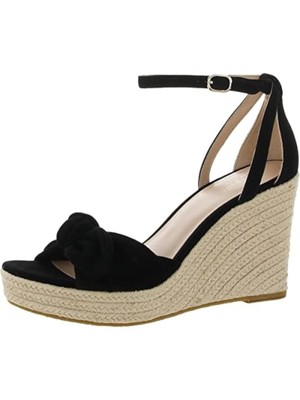 

KATE SPADE NEW YORK Женские черные туфли на танкетке Tianna 1 на платформе 1 дюйм, Черный, K3804