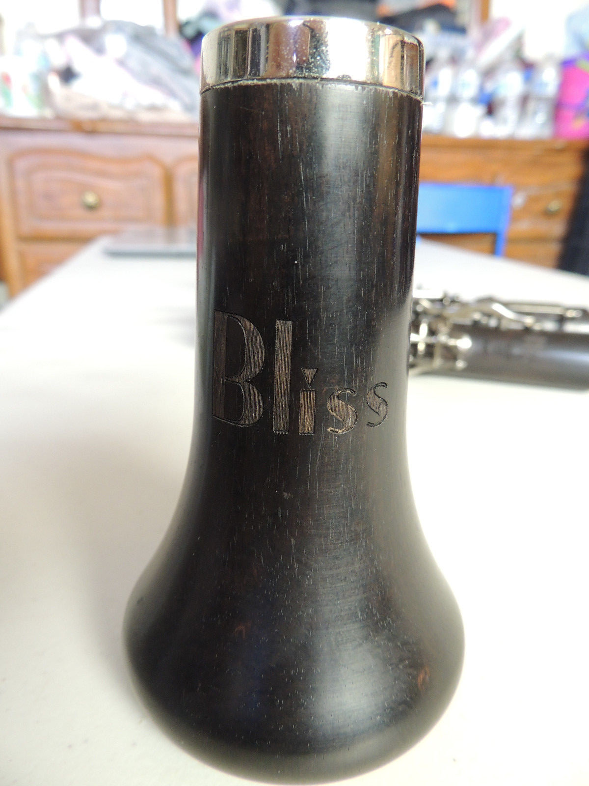 Leblanc Bliss Backun LB210 Grenadilla Wood Clarinet Nice Condition Hit All Notes