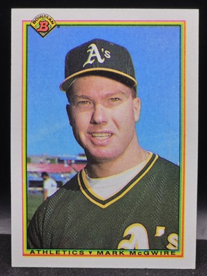 Mark McGwire 1990 Bowman #454 Oakland Athletics