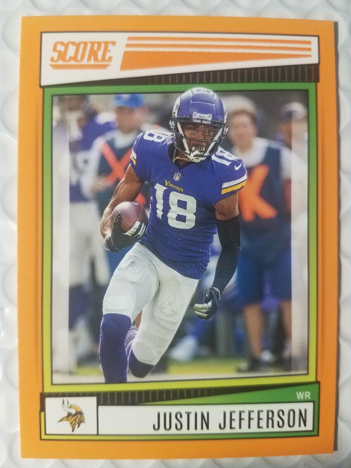 2020 Panini Mosaic Justin Jefferson Rookie #209 Vikings PSA 10