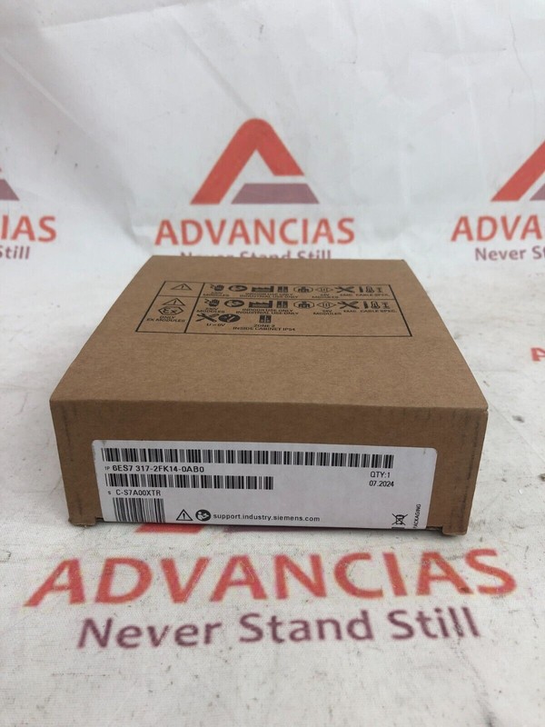 Siemens Simatic S7-300 Cpu, 6es7317-2fk14-0ab0, 6es7317-2fk14-0ab0, New Sealed.
