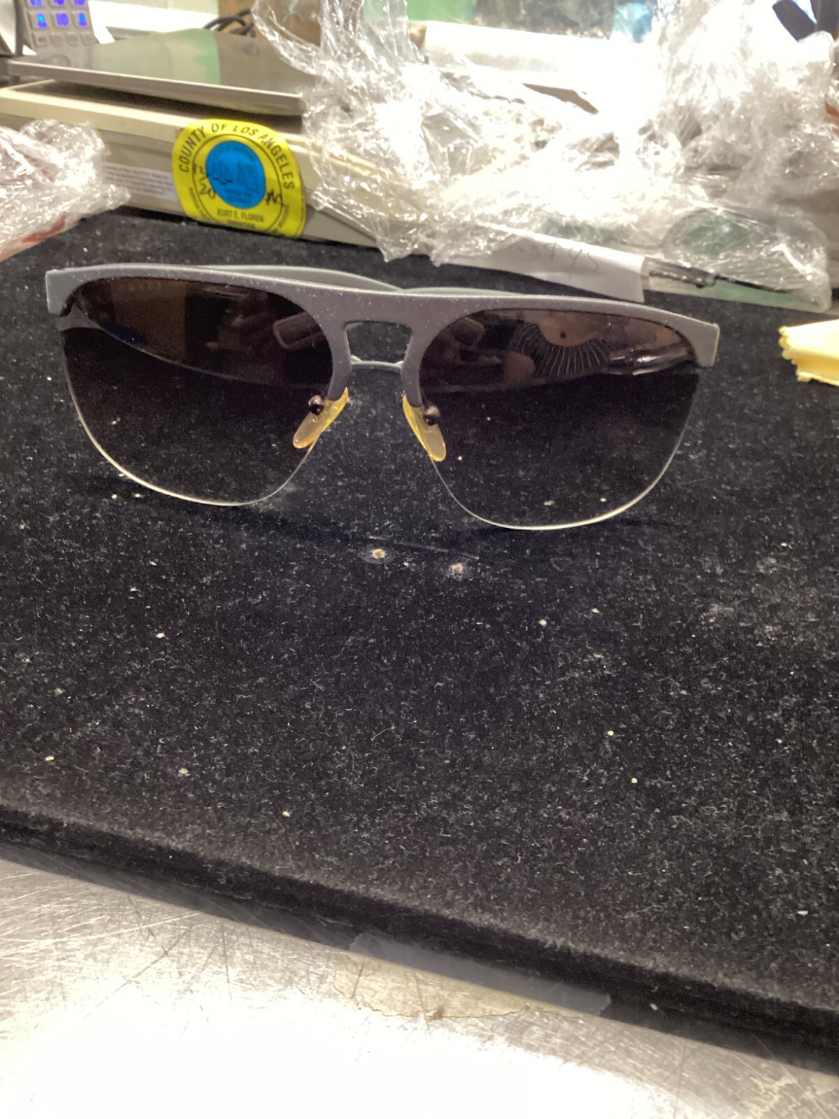 小物 PRADA Half-Lim sunglasses Prada A02SF Sunglasses