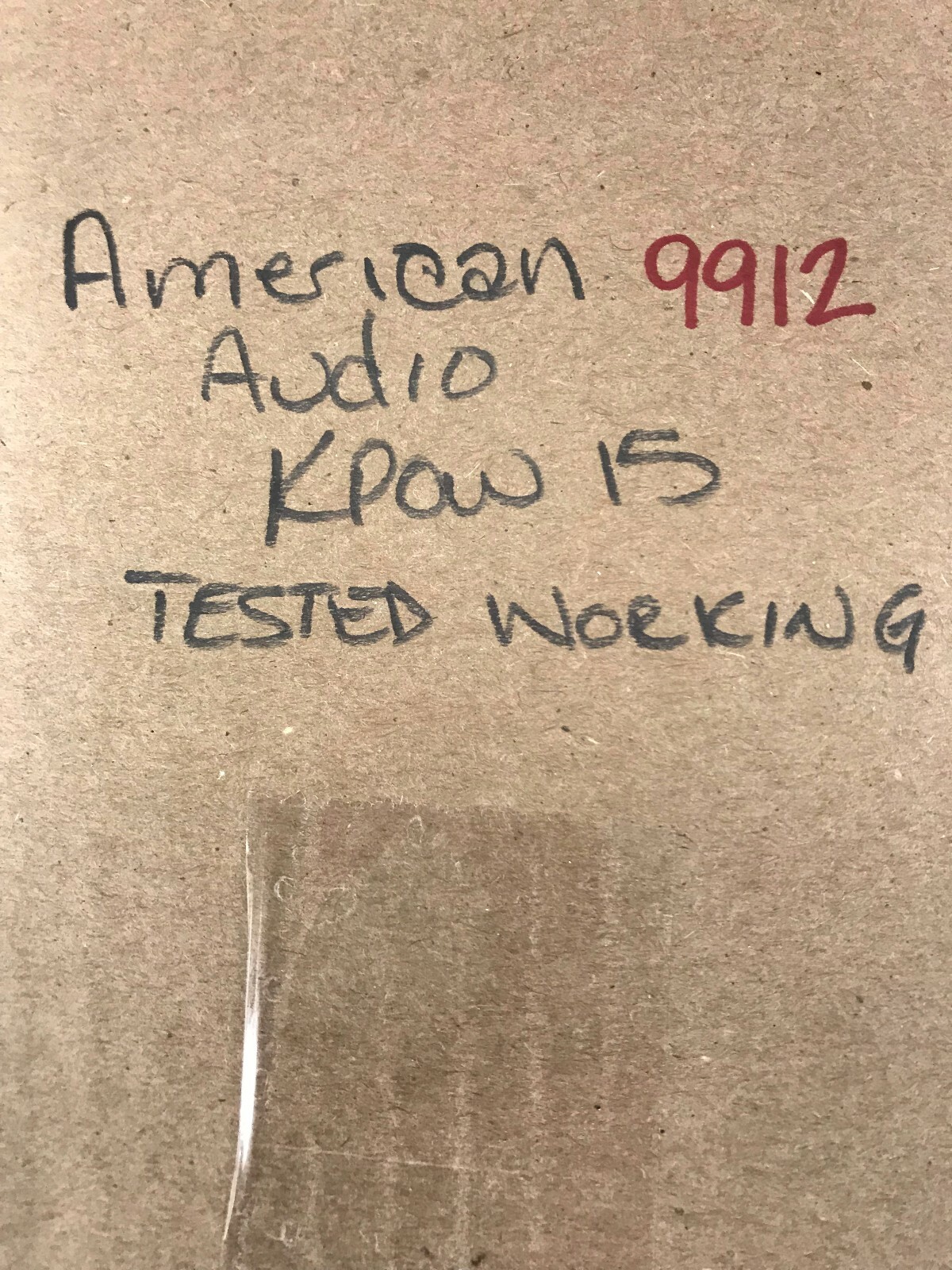 Tweeter Driver American Audio KPOW15BT Replacement OEM Repair Parts #9912