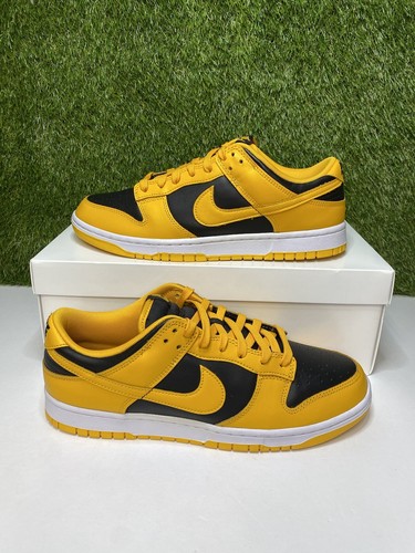 Mismatch Sizes 11/11.5 Nike Dunk Low Goldenrod Mens Yellow