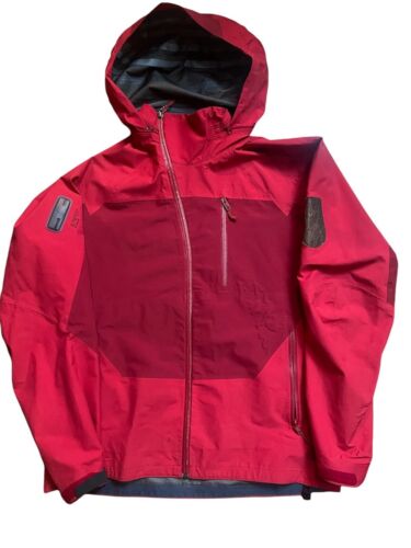 Vintage 2000's Arc'teryx Sidewinder Shell Jacket Red Size Vintage 2000's Arc'teryx Sidewinder Shell Jacket Red Size