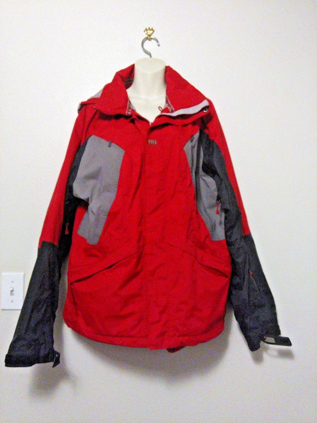 HELLY HANSEN Coat Snowboard Tech XP extreme weather size Large hooded very nice