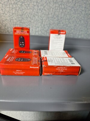 Brand New Honeywell 5834-4 4-Button Wireless Key Fob