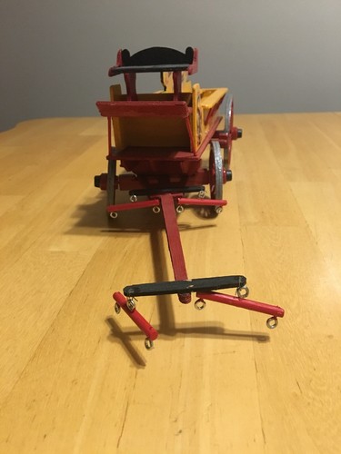 Santa Fe Brewery SF Beer Wooden Wagon Unbranded.