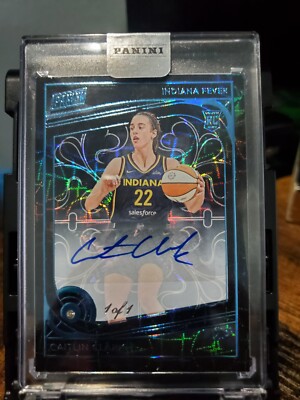 Caitlin Clark 1/1 Auto 2024 Panini - The National