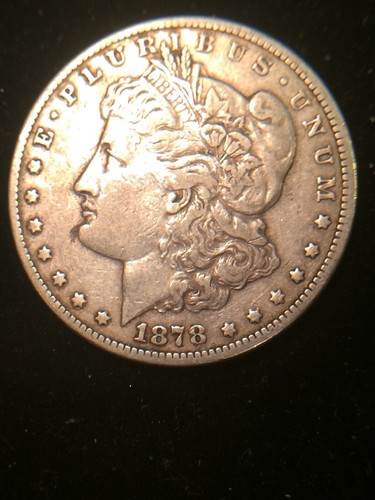 1878 S MORGAN SILVER DOLLAR