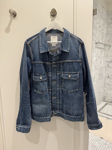 VISVIM 20AW Denim Jacket Social Sculpture 101 Jacket D1001