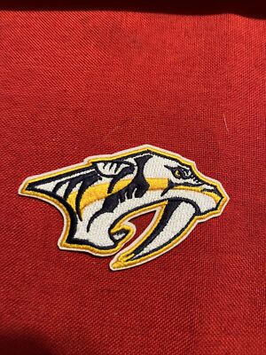 Nashville Predators 3.5'' Iron On Embroidered Patch Free Tracking for US Buyers