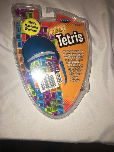 Mattel Lighted Tetris NIB Hand Held All Time Great Games