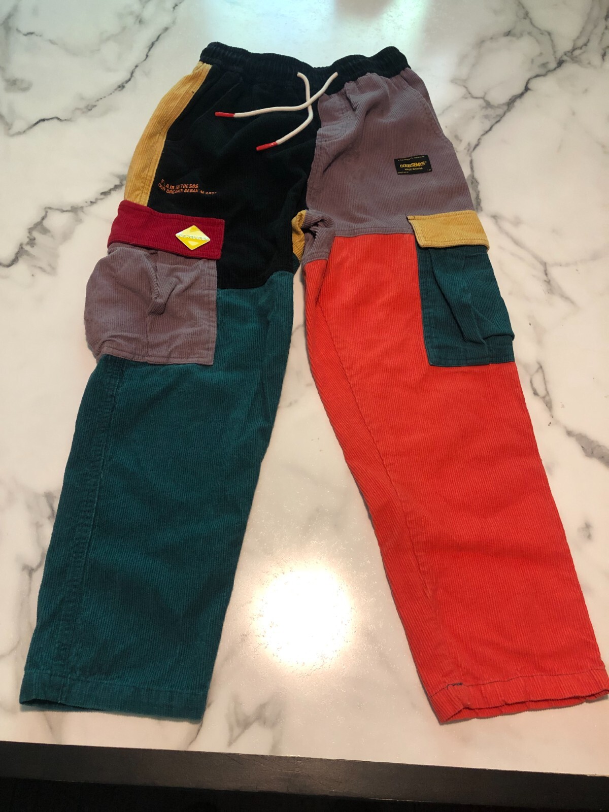 パンツ Dime RELAXED CARGO CORD PANTS / BURGUNDY Dime RELAXED CARGO CORD PANTS / BURGUNDY (ダイム ナイロン