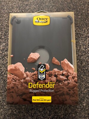 OtterBox 77-55876 Defender Case for Apple iPad 5th and 6th Generation - Black